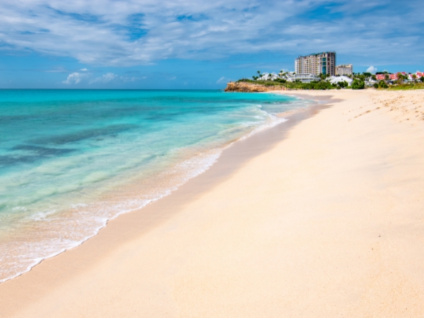 Beach in Sint Maarten
